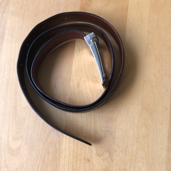 Reversible leather belt - Picture 5 of 8